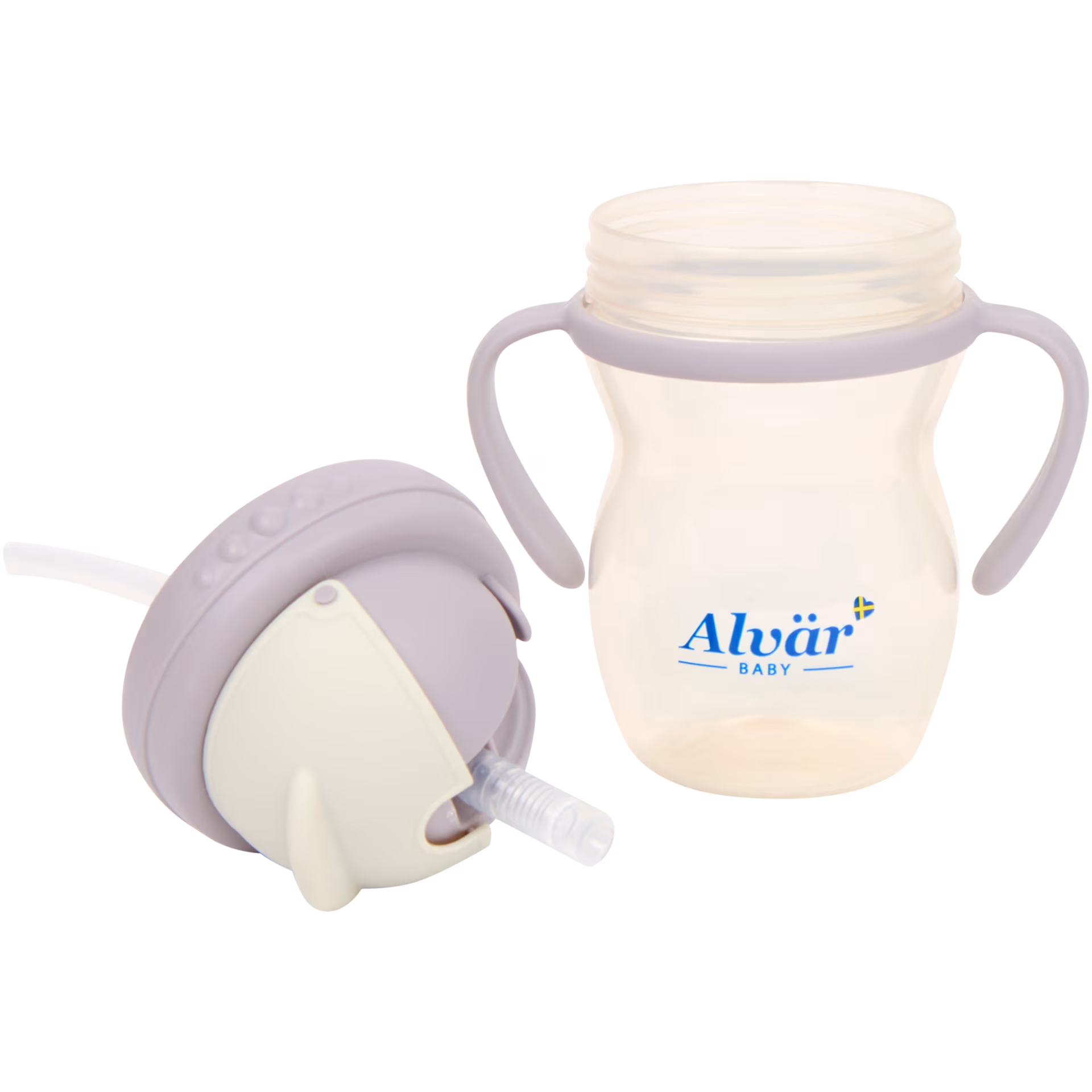 Tasse d'apprentissage Alvär - Gobelet avec paille 275ml_0