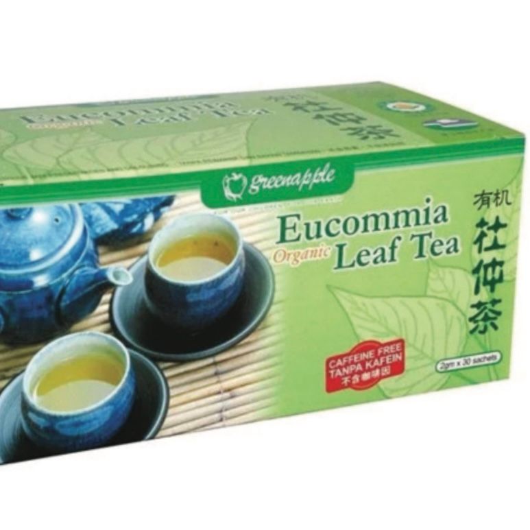 G. Apple Org Eucommia Leaf Tea 有机杜仲茶 2 gm × 30 Sac_0