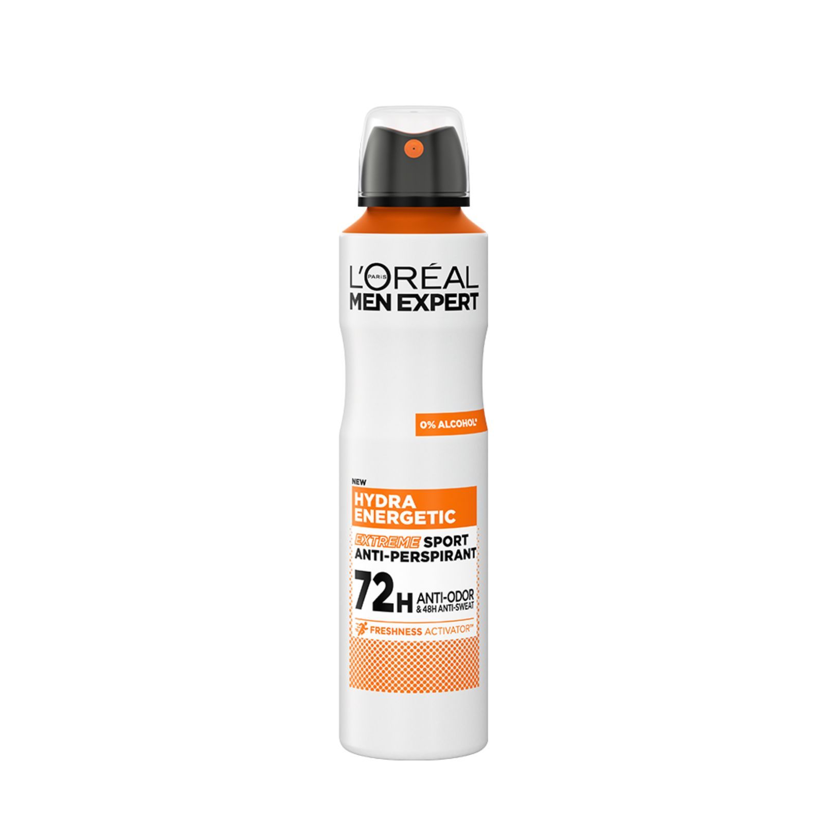 LOREAL PARIS Men Expert HYDRA ENERGETIC EXTREME SPORT AEROSOL DEO 250ML لوريال هيدرا إنيرجيتك إكستريم سبورت بخاخ مزيل للعرق_0