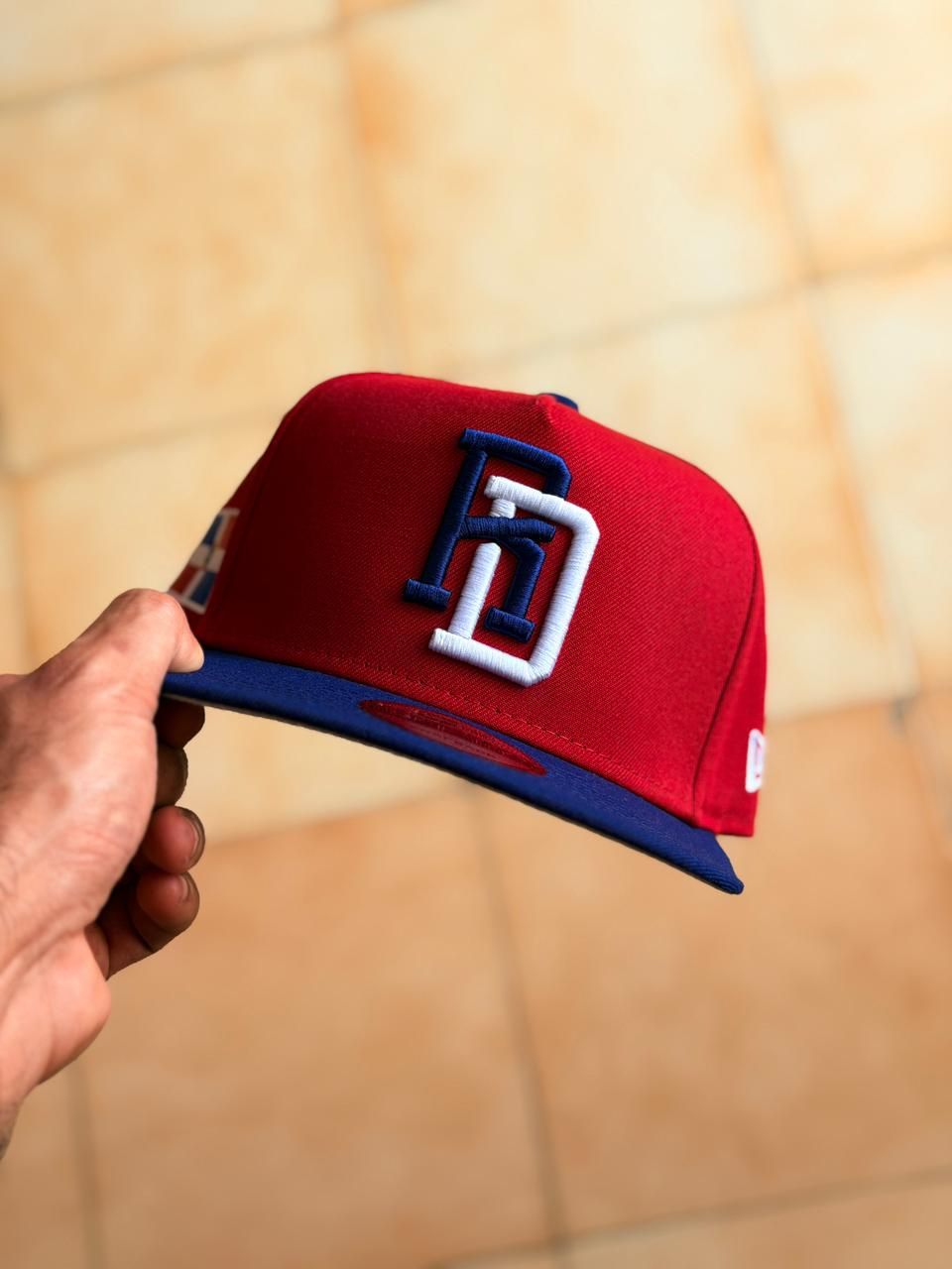 New Era 9Fifty A-Frame - DR World Baseball 2026 Flag Two Tone Prime Edition _3