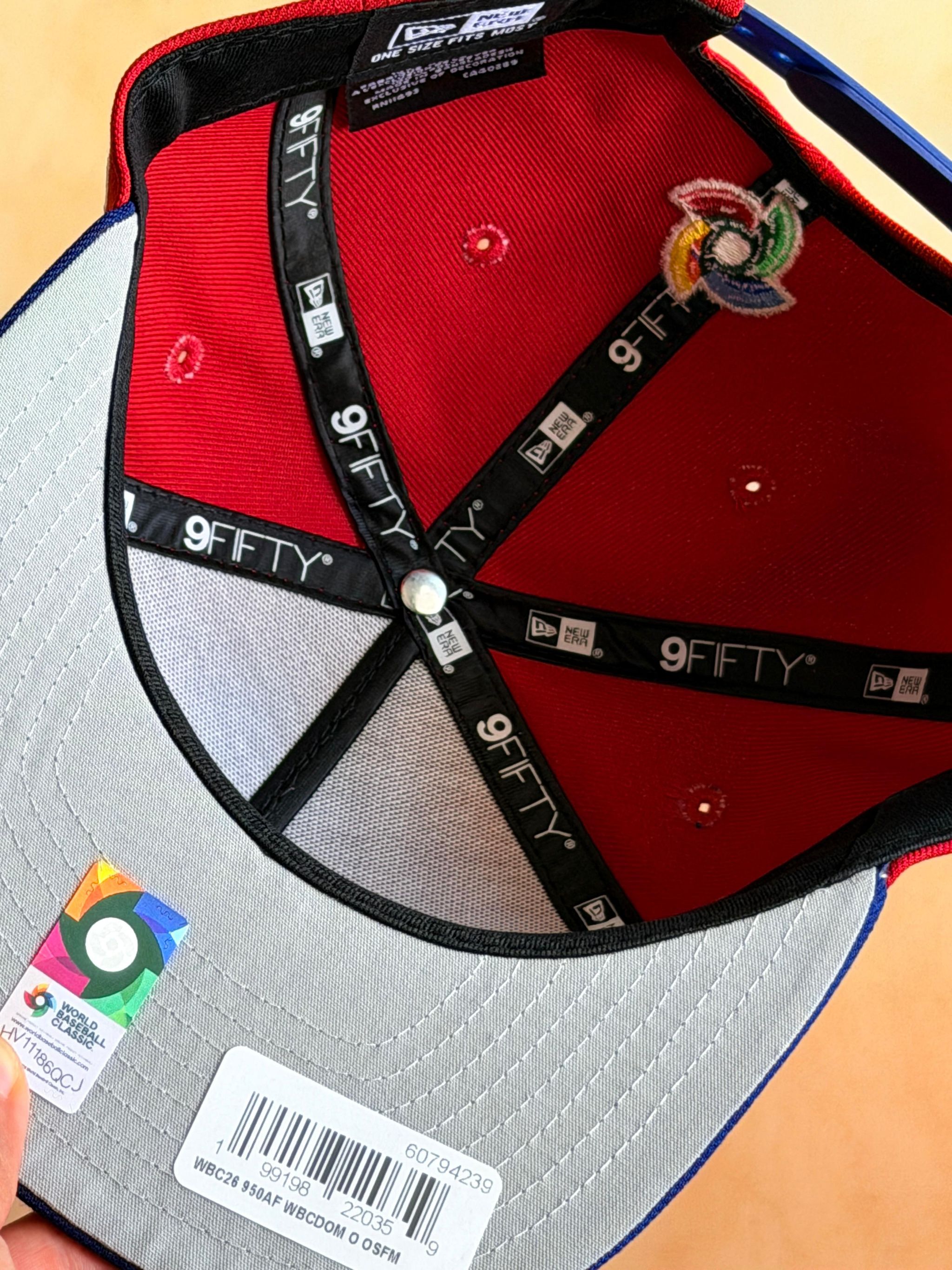 New Era 9Fifty A-Frame - DR World Baseball 2026 Flag Two Tone Prime Edition _7