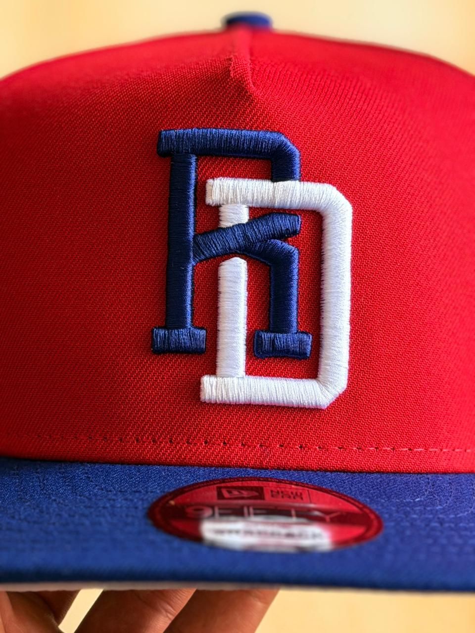 New Era 9Fifty A-Frame - DR World Baseball 2026 Flag Two Tone Prime Edition _1