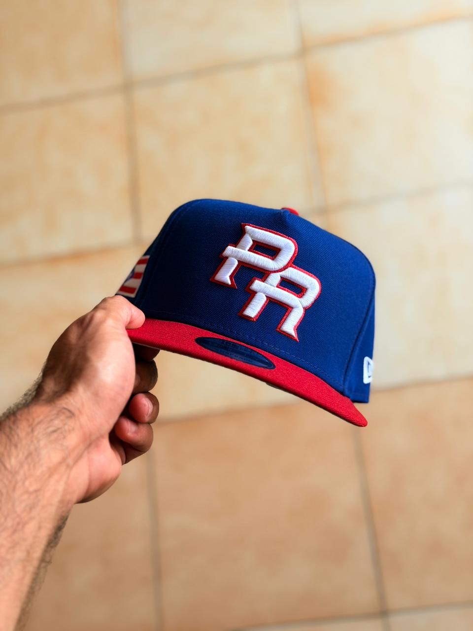 New Era 9Fifty A-Frame - PR World Baseball 2026 Flag Two Tone Prime Edition  _3