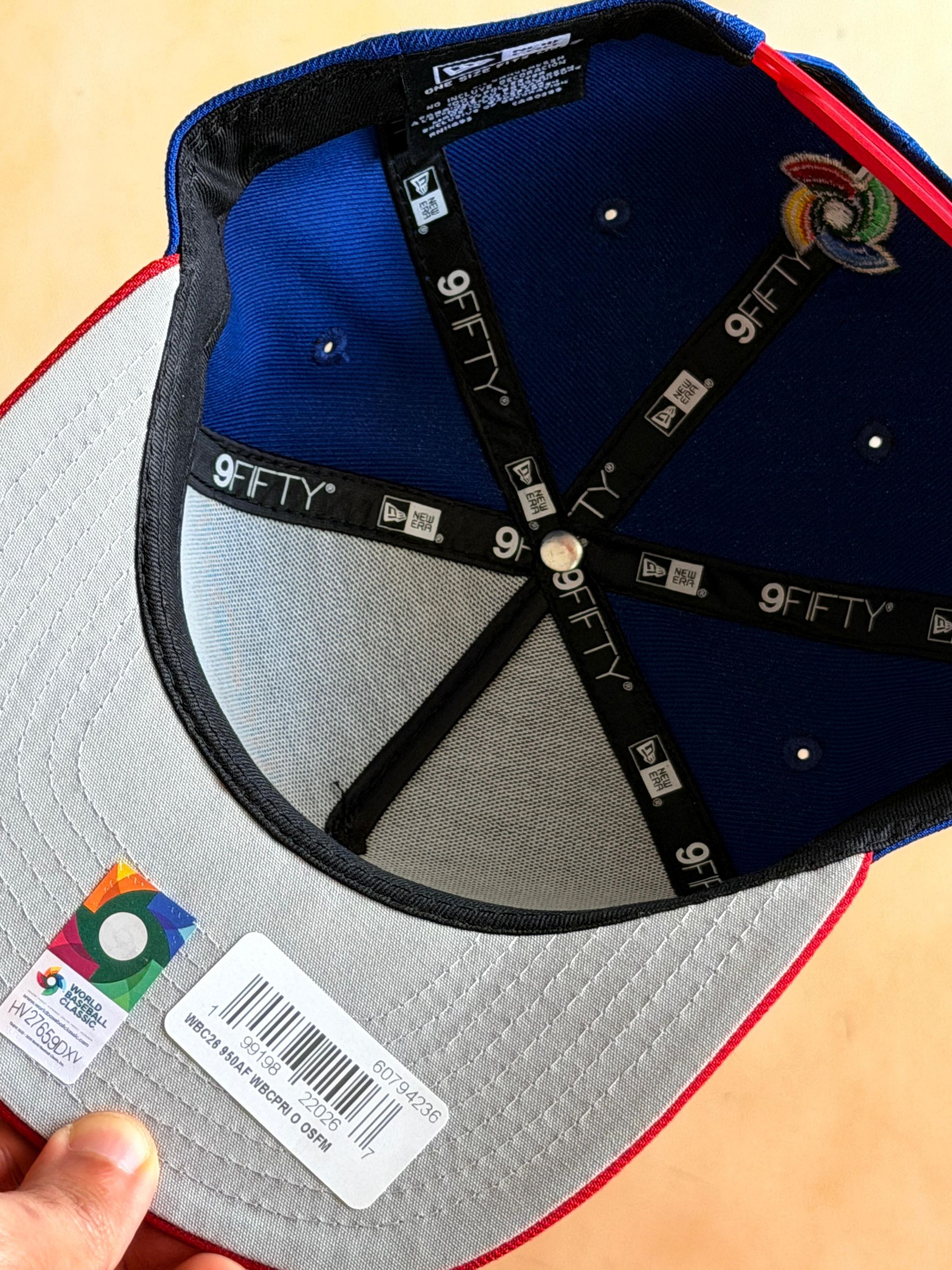 New Era 9Fifty A-Frame - PR World Baseball 2026 Flag Two Tone Prime Edition  _7