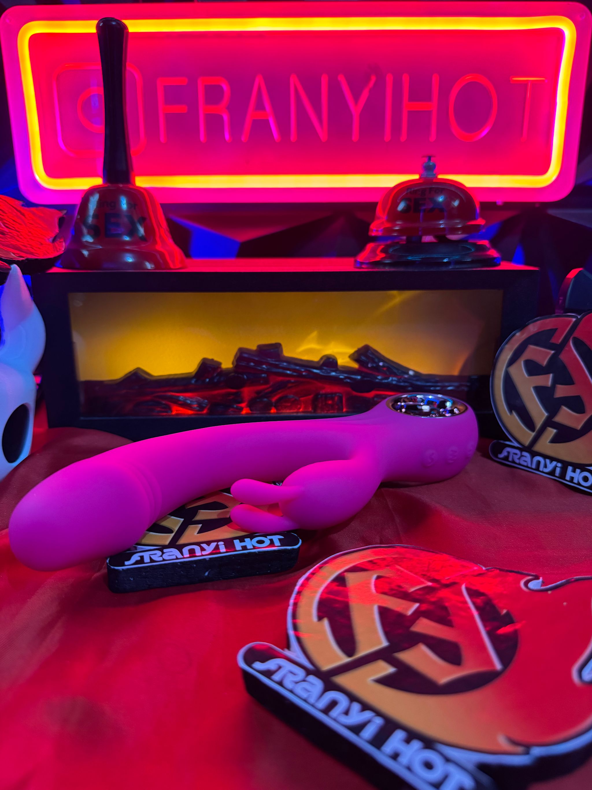 Vibrador doble acción con estimulación de clitoris _7