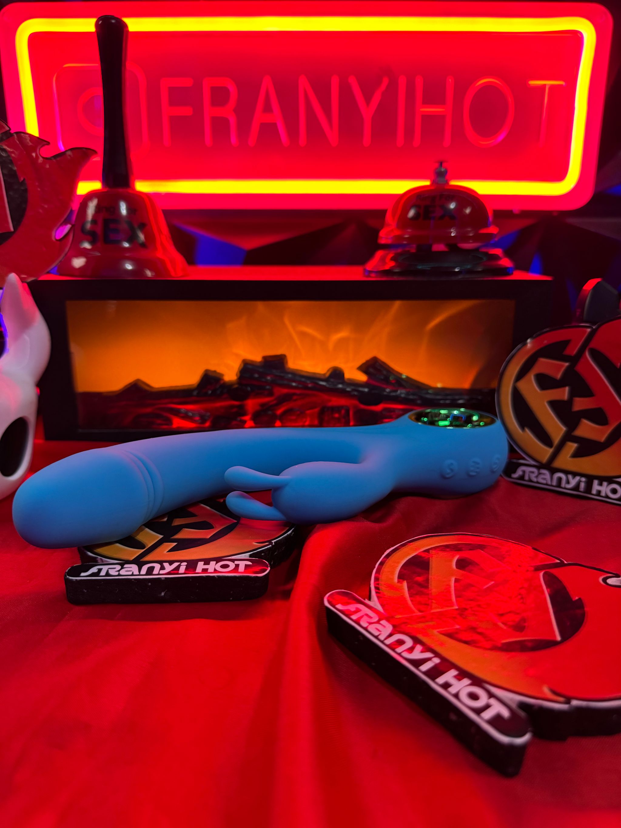 Vibrador doble acción con estimulación de clitoris _6