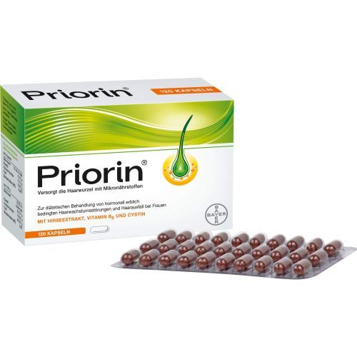Priorin Capsules 120ڤیتامینی قژی پرۆرین _1