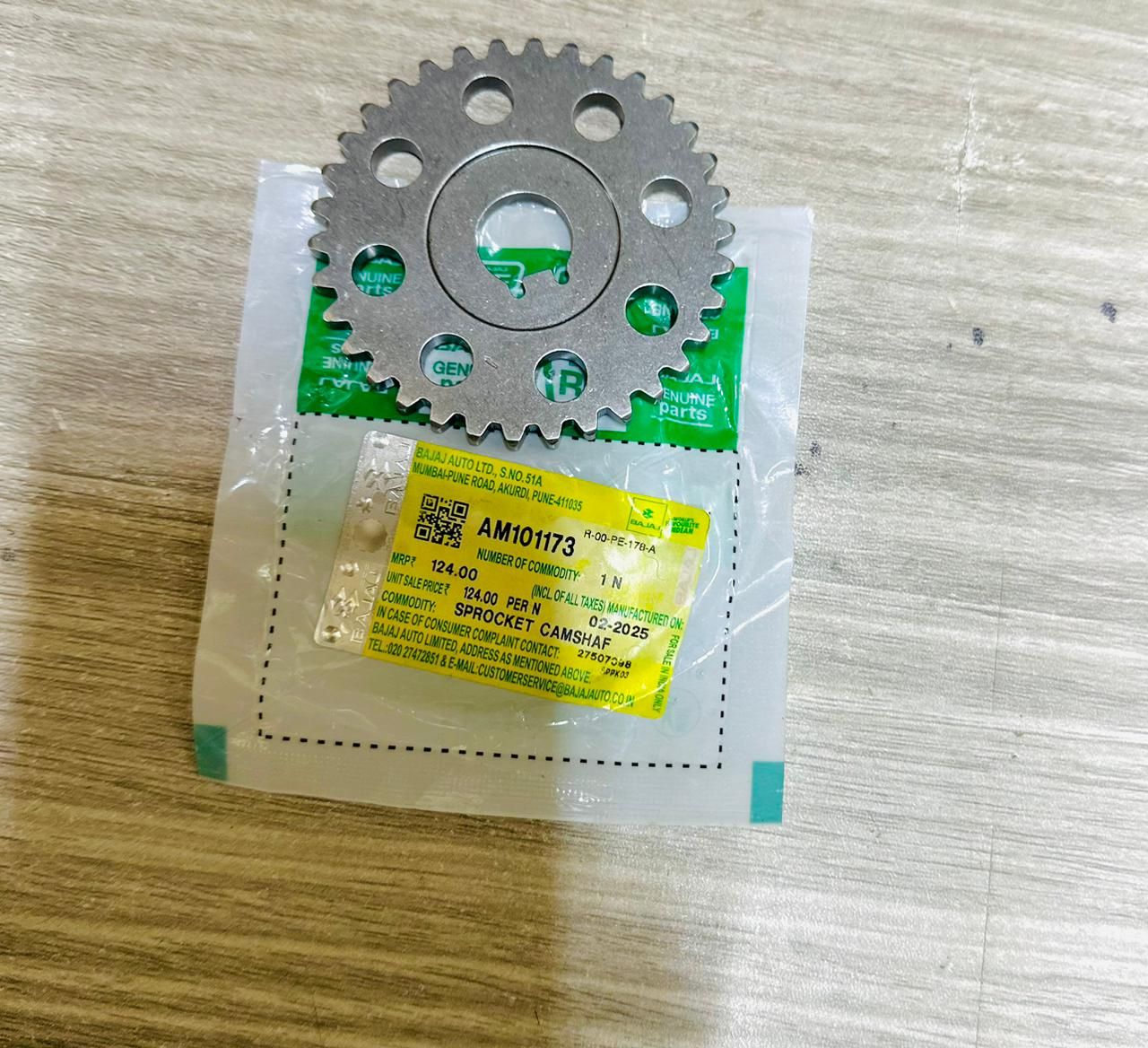 Sprocket cam shaft new model am101173_0