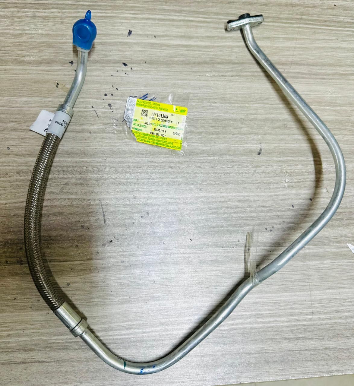 Pipe oil cool. AN 101308_0