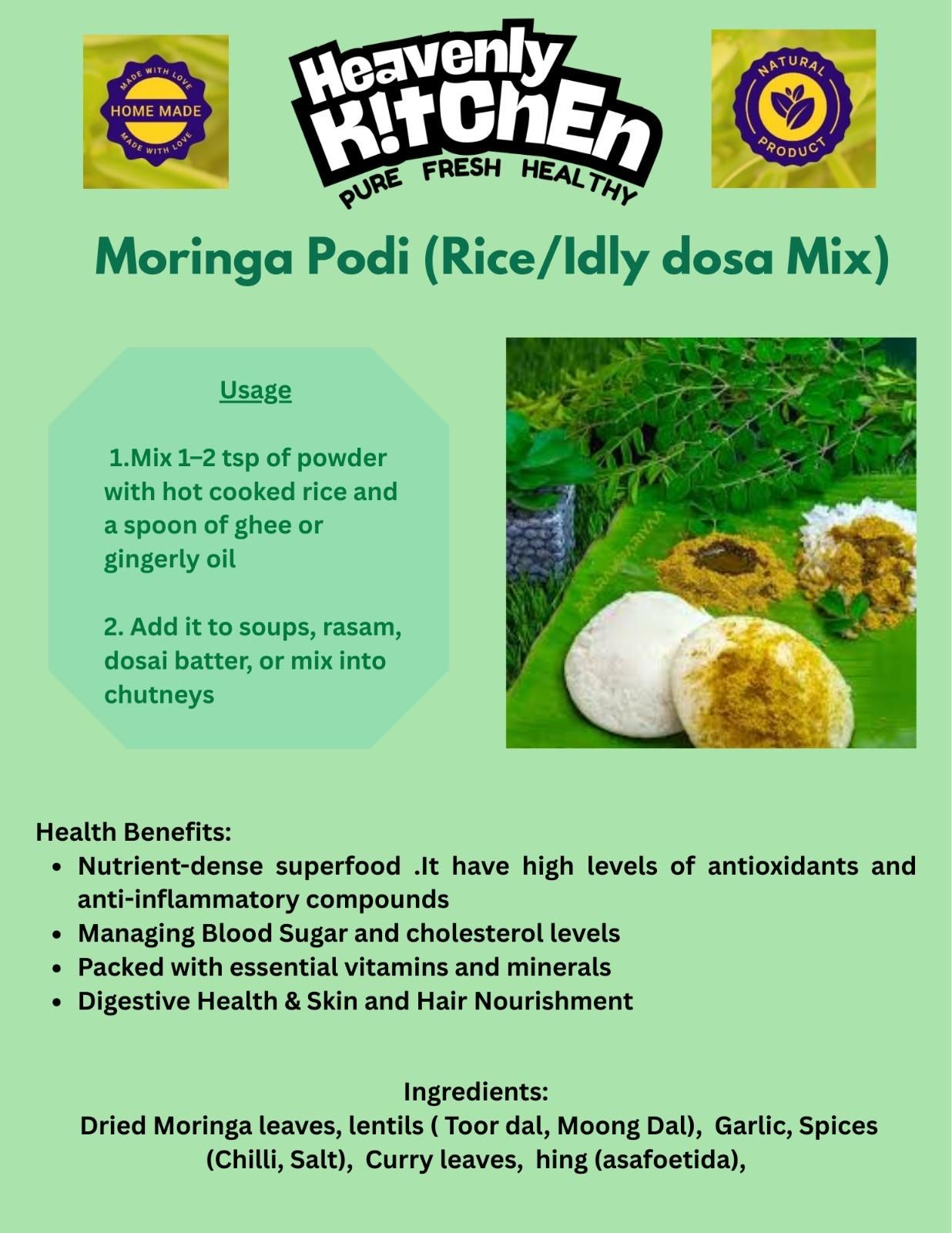 Moringa podi mix_0
