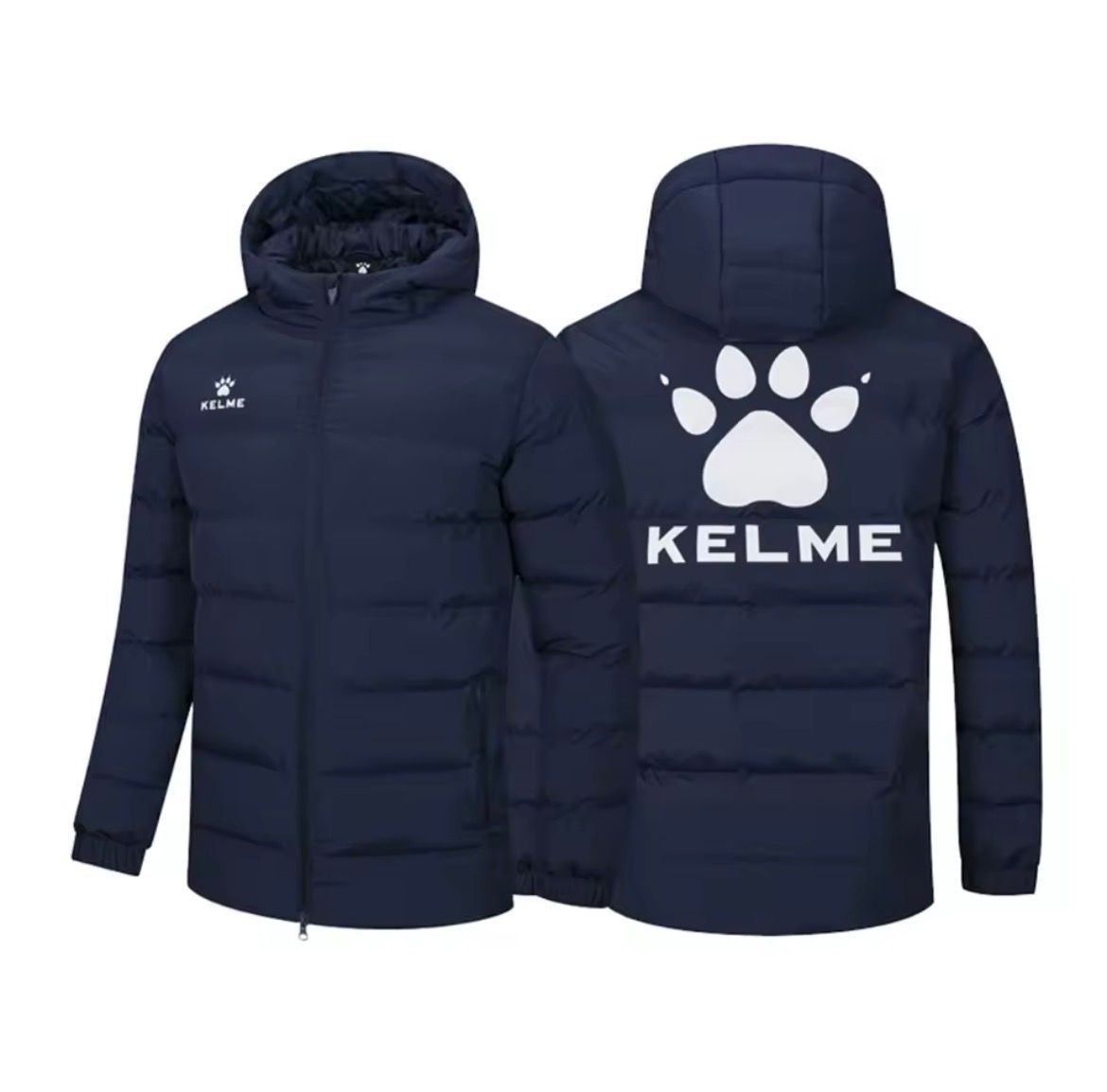 KELME Winter Men's Cotton Puffer Jacket_2