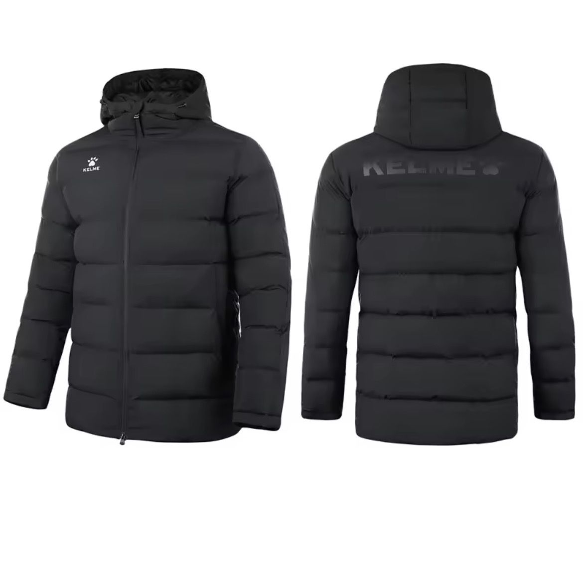 KELME Winter Men's Cotton Puffer Jacket_1