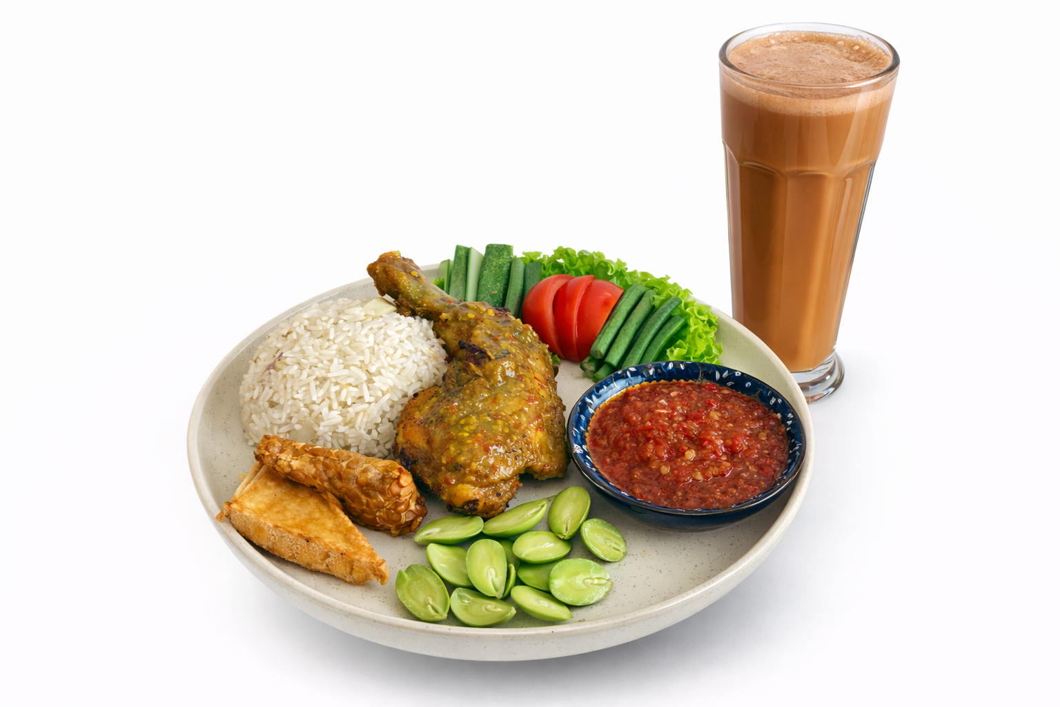 Combo! Nasi Liwet Ayam Bakar Bumbu Bali + Drink_0
