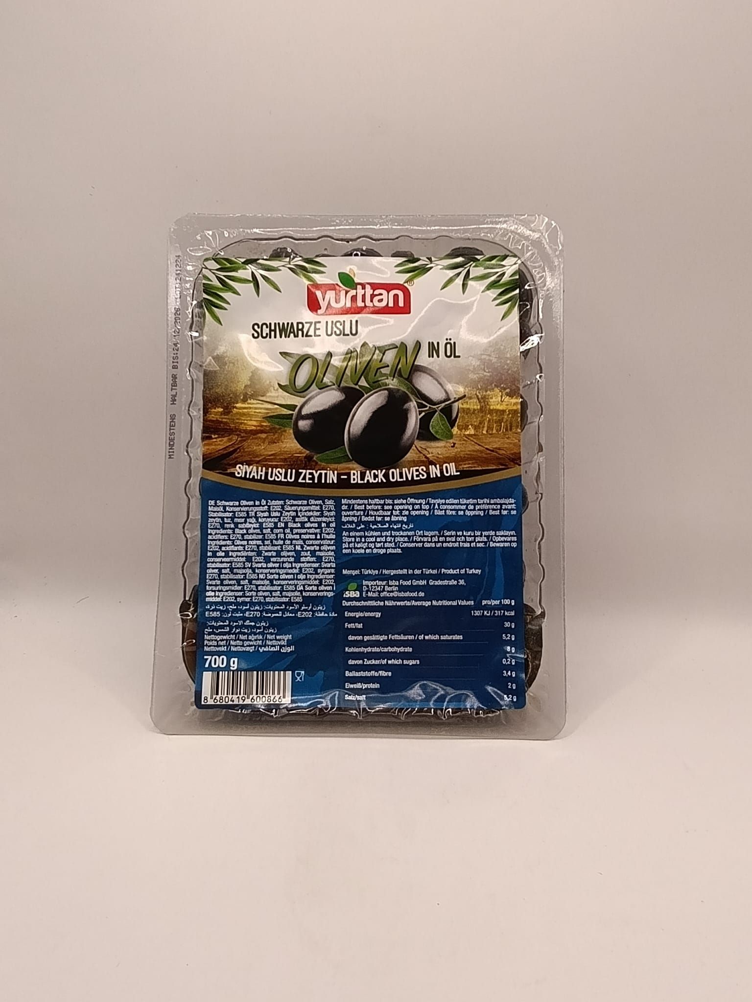 زيتون أسود | Yurttan schwarze Oliven | 700g_0