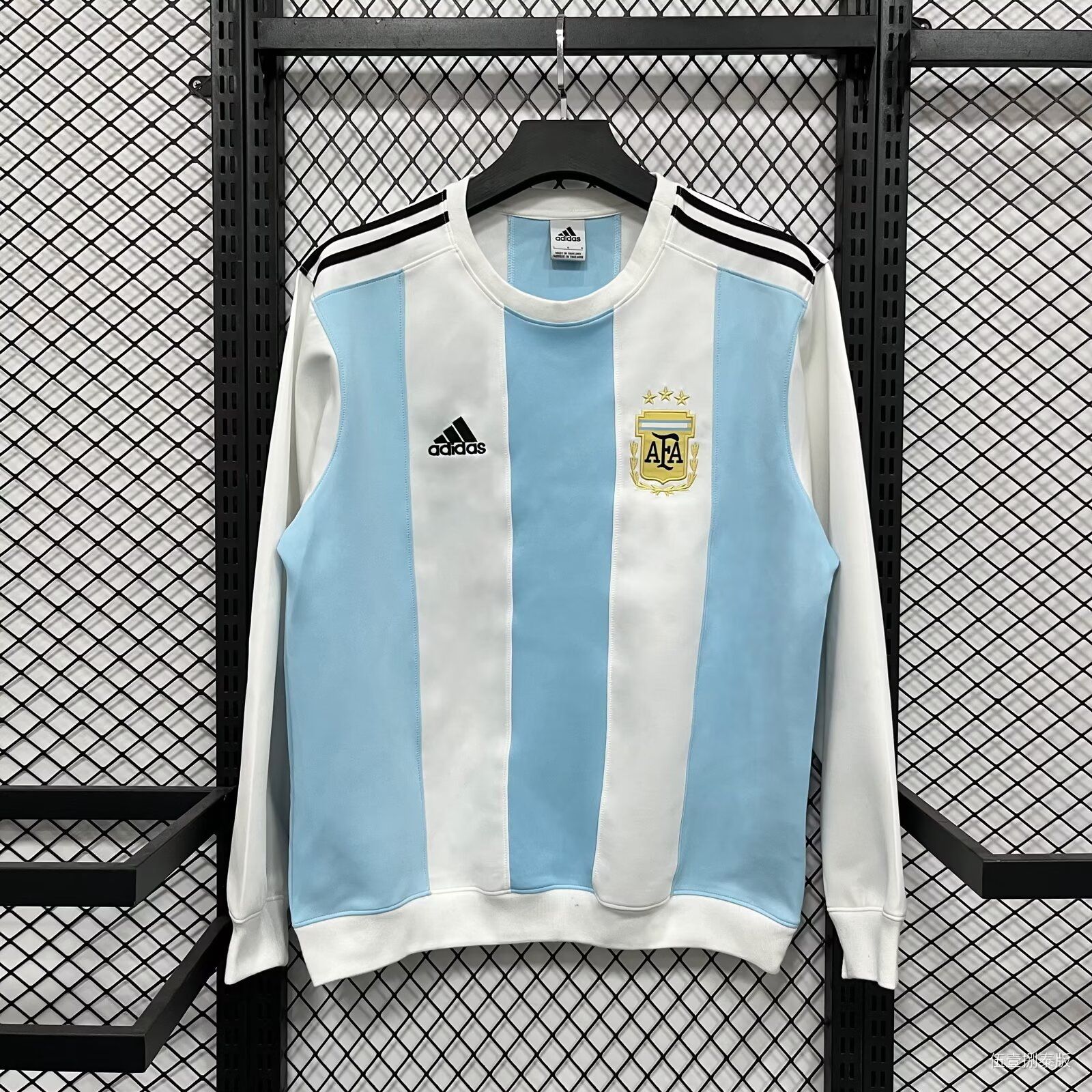 Argentina FA Adidas HEATRDY Casual Sweater_3