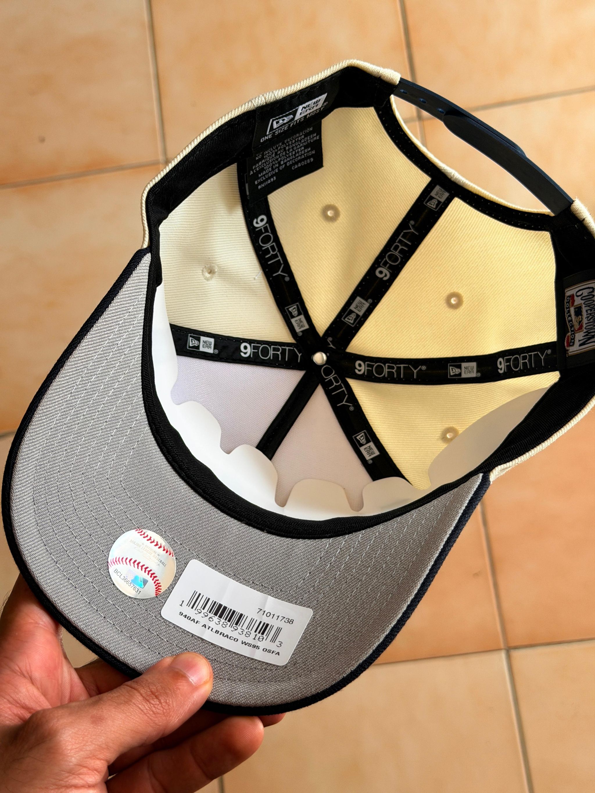 New Era 9Forty - Atlanta Braves World Series 1995 Chrome Two Tone Edition_6