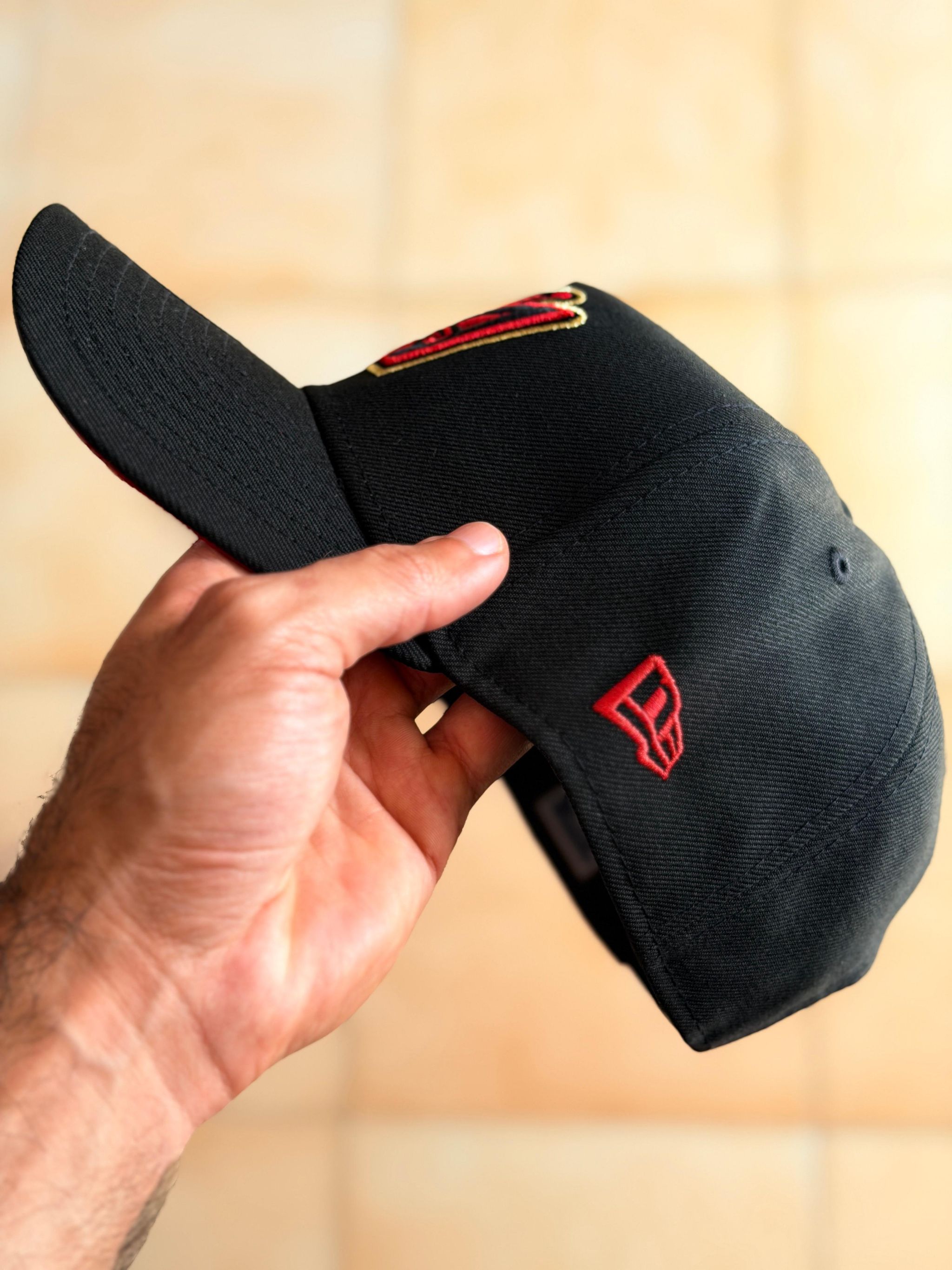 New Era 9Forty -   Anaheim Angels 40th Anniversary Black and Red_4