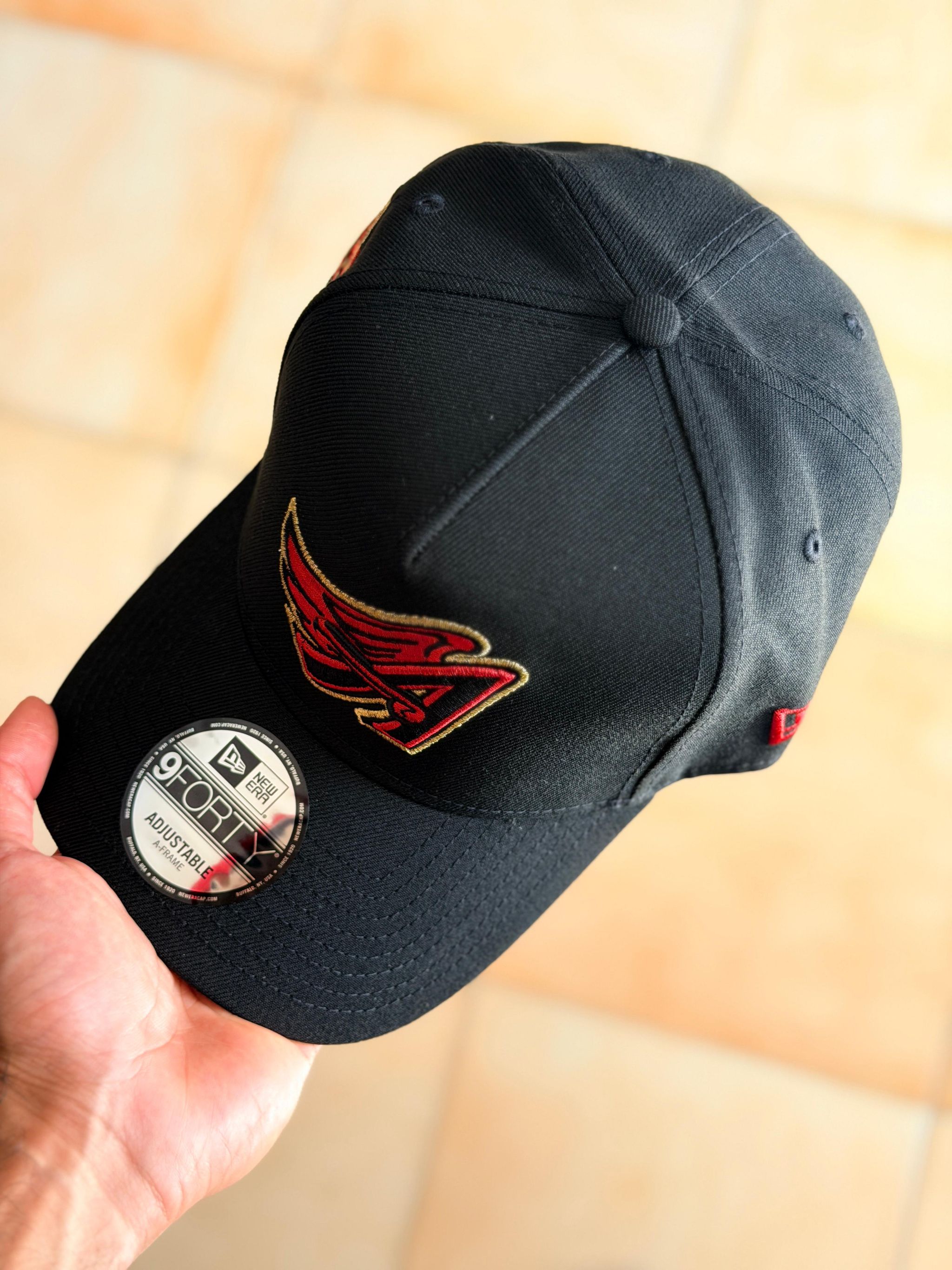New Era 9Forty -   Anaheim Angels 40th Anniversary Black and Red_5