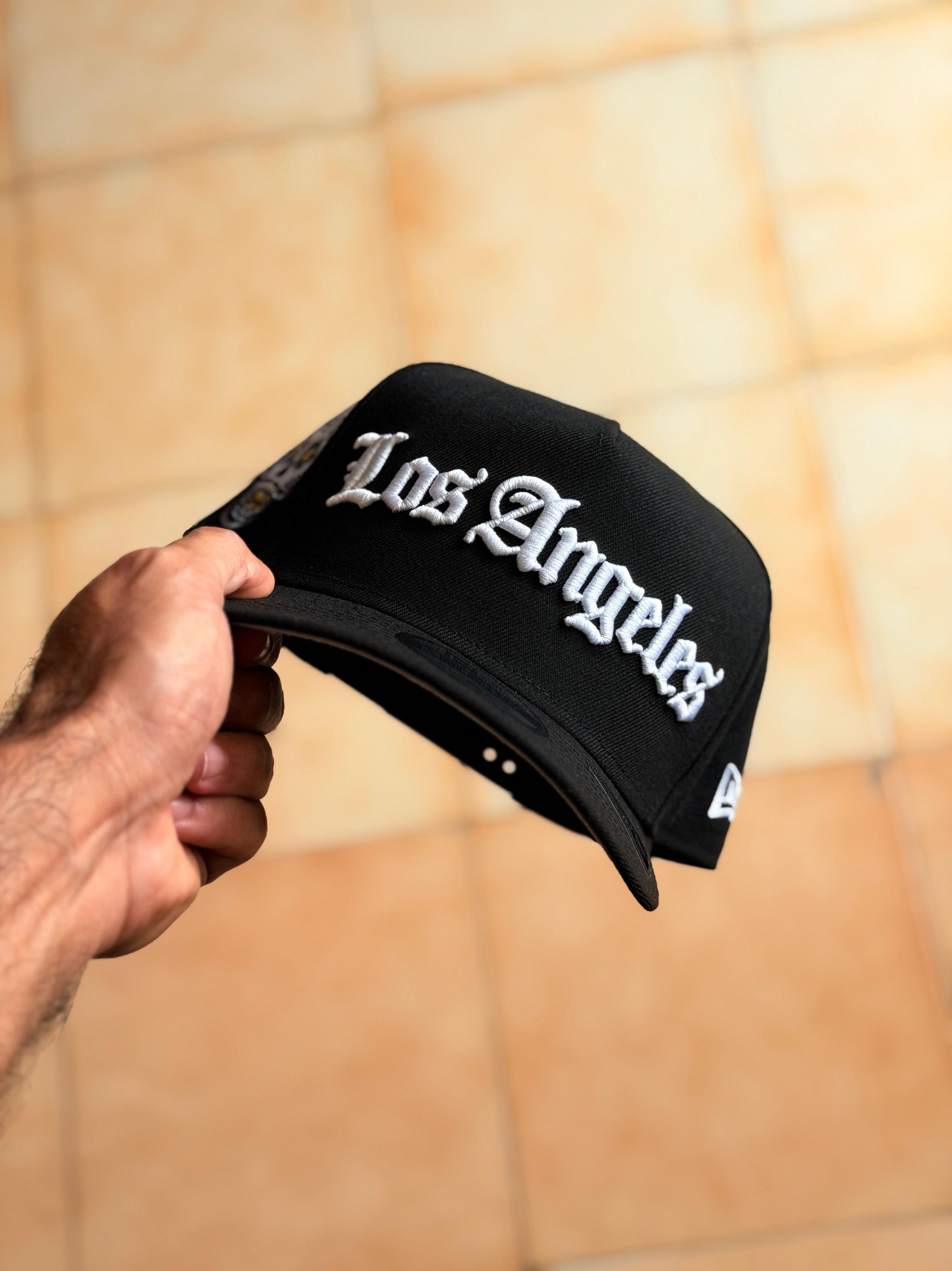 New Era 9Fifty A-Frame -  Los Angeles Dodgers Skull Black Prime Edition _2