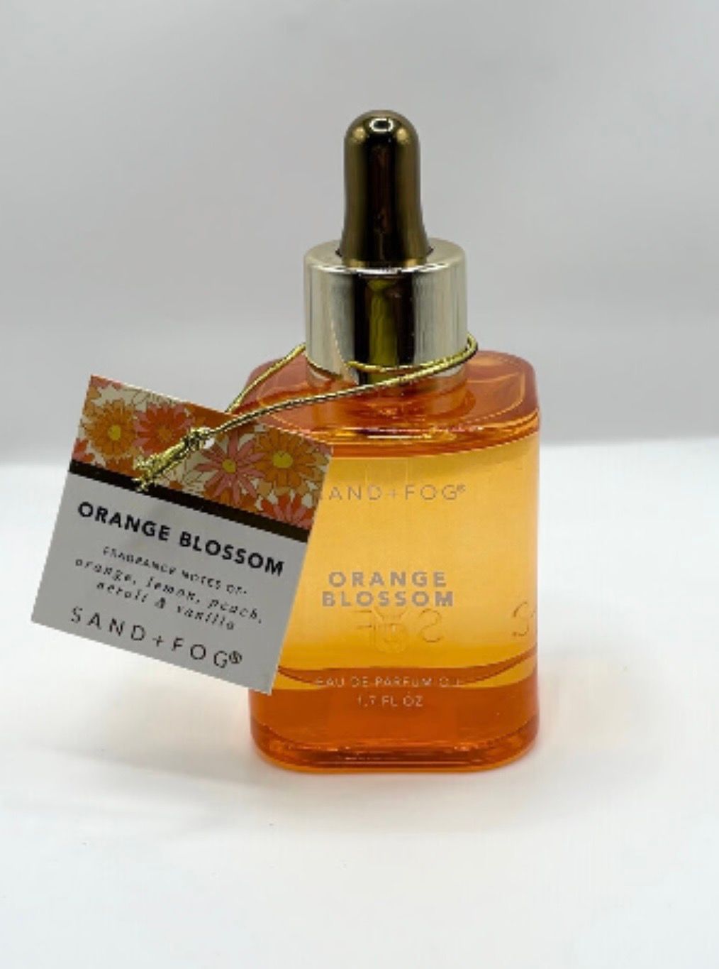 Orange blossom sand and fog dropper _0