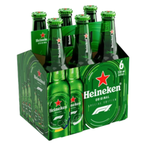 Heineken Beer Bottles 6 Pack_0
