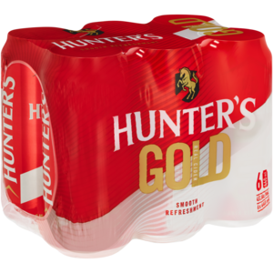 Hunter's Gold Cider  6 Pack_0