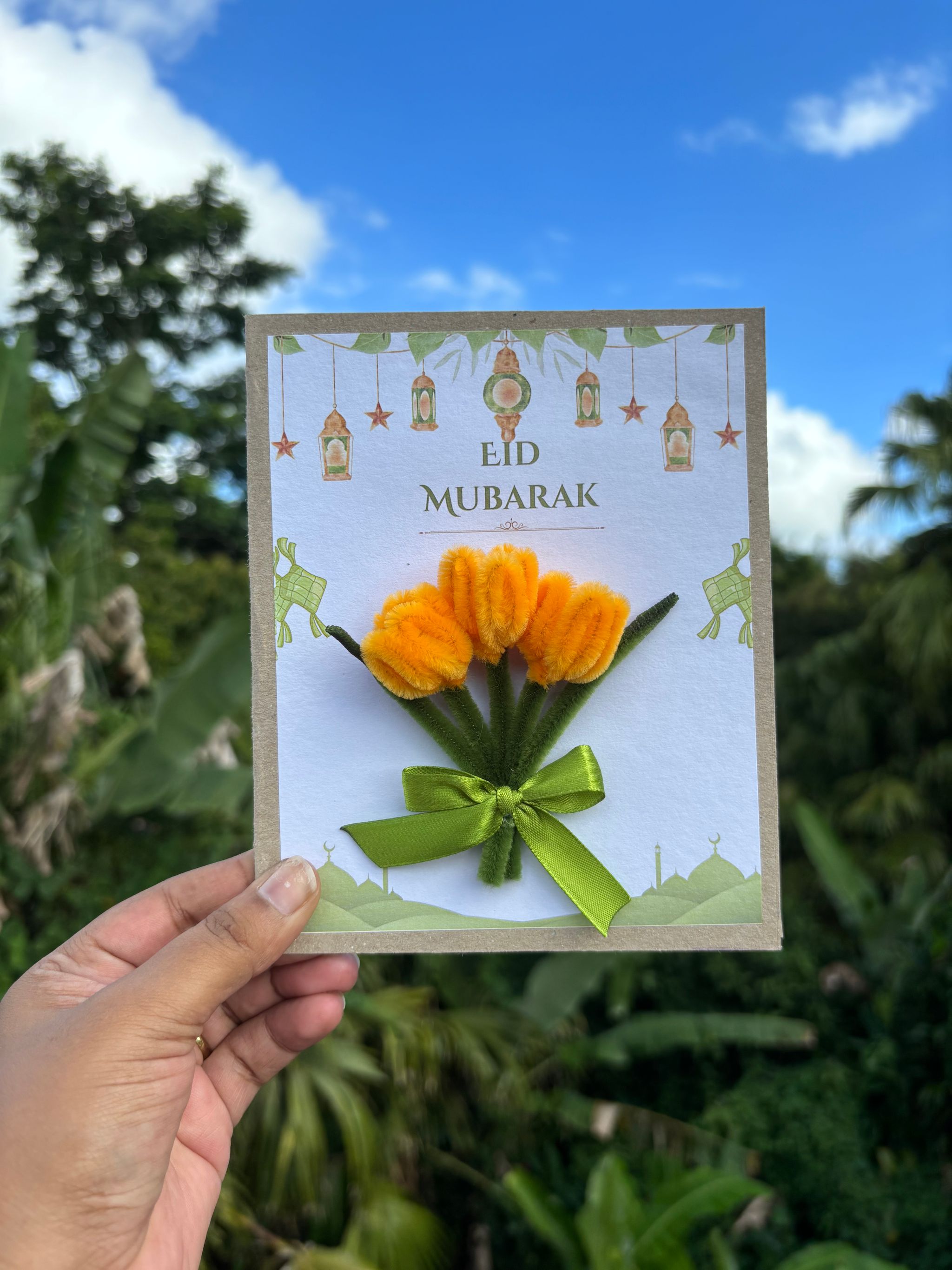Yellow Tulips eid card ✨_0