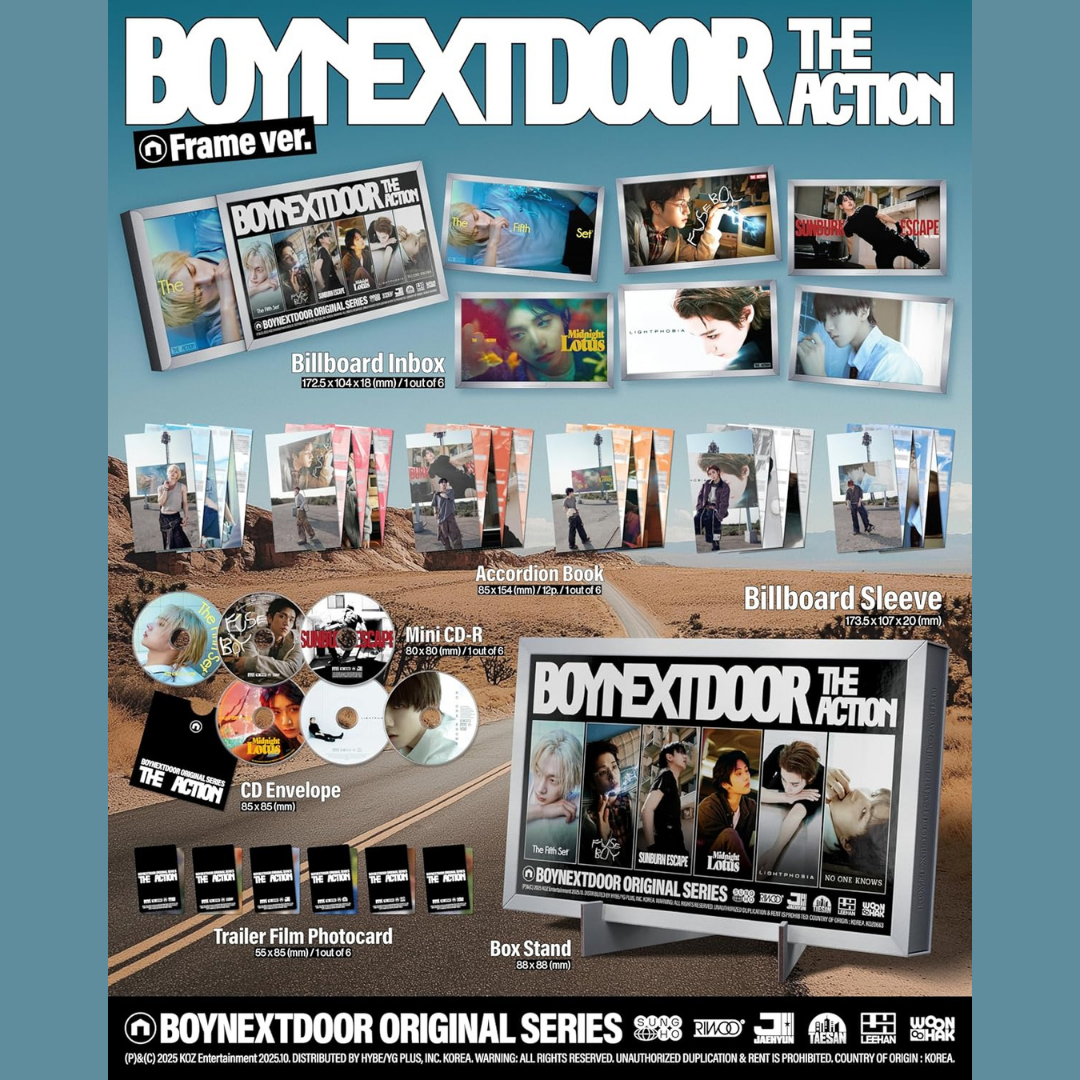 BOYNEXTDOOR - 5th EP The Action (Frame ver.)_1
