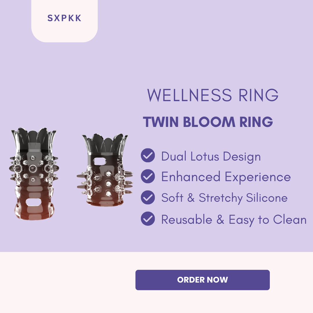Twin Bloom Ring 2PCS Set_0