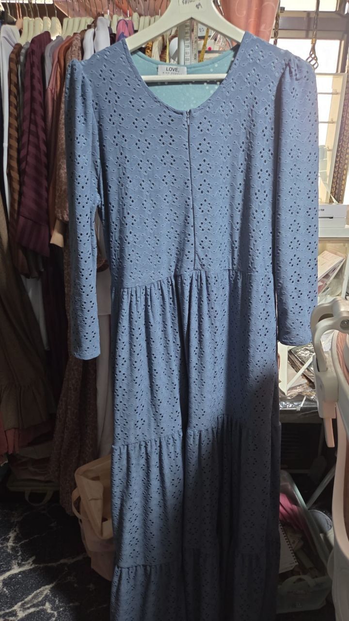 PL LOVE BY NINA ZAZALI Eyelet Dress_1