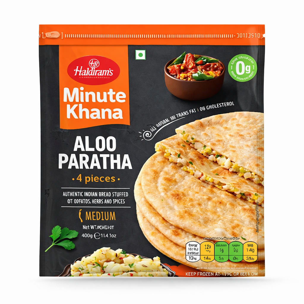 Haldirams Aloo Paratha 400g_0