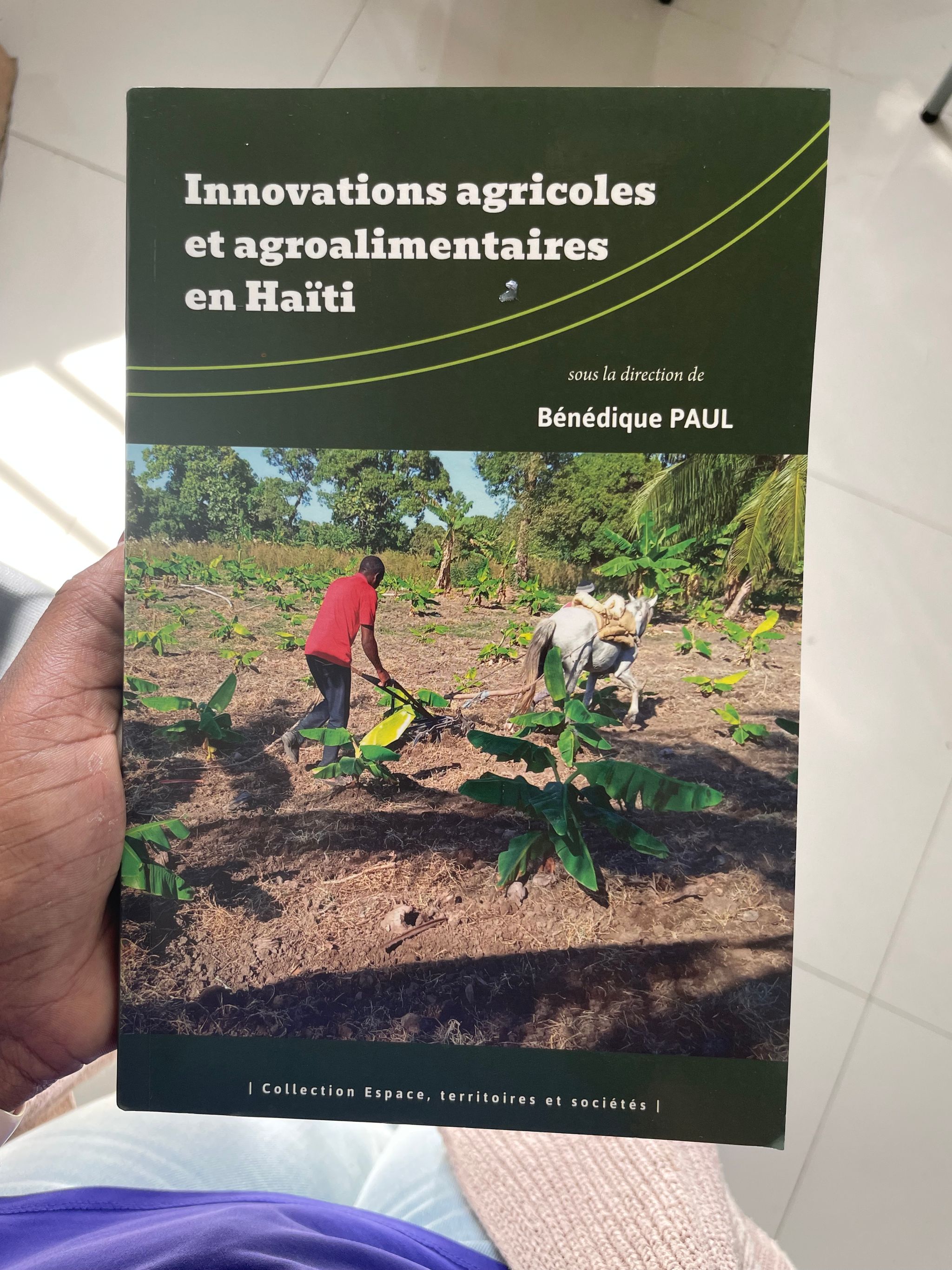 Innovations agricoles et agroalimentaires en Haïti - sous la direction de Bénédique Paul_0