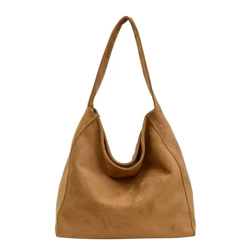 PREMIUM Large Valentina Suede bag _2
