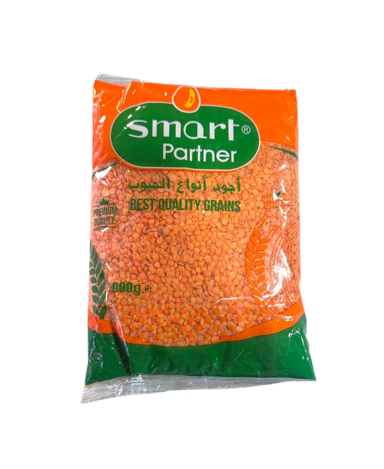SMART PARTNER RED SPLIT LENTILS 900G X6 - 20804_0