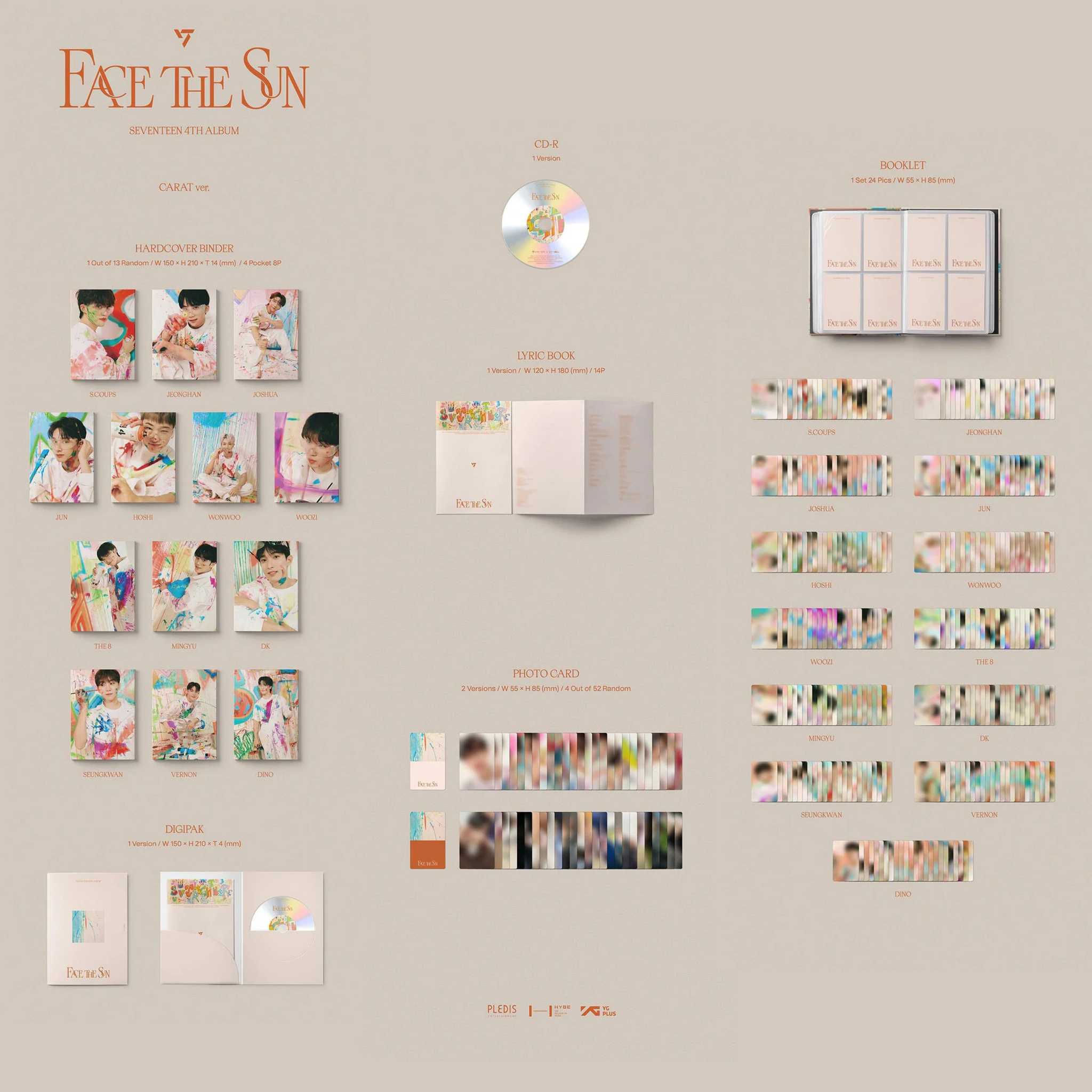 Seventeen - The 4TH ALBUM ’Face the Sun’ (CARAT Ver.)_1