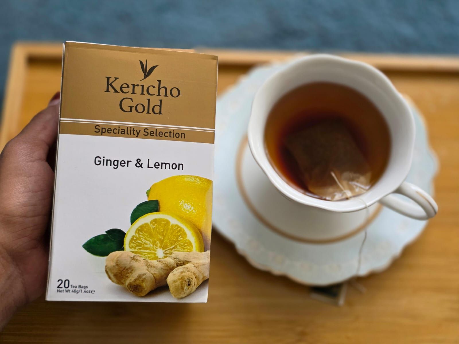 Kericho Gold Ginger and Lemon _0