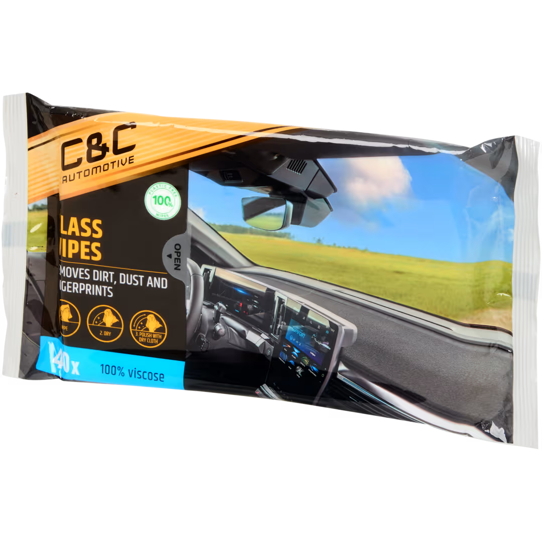 Lingettes humides pour voiture 40 pièces_1