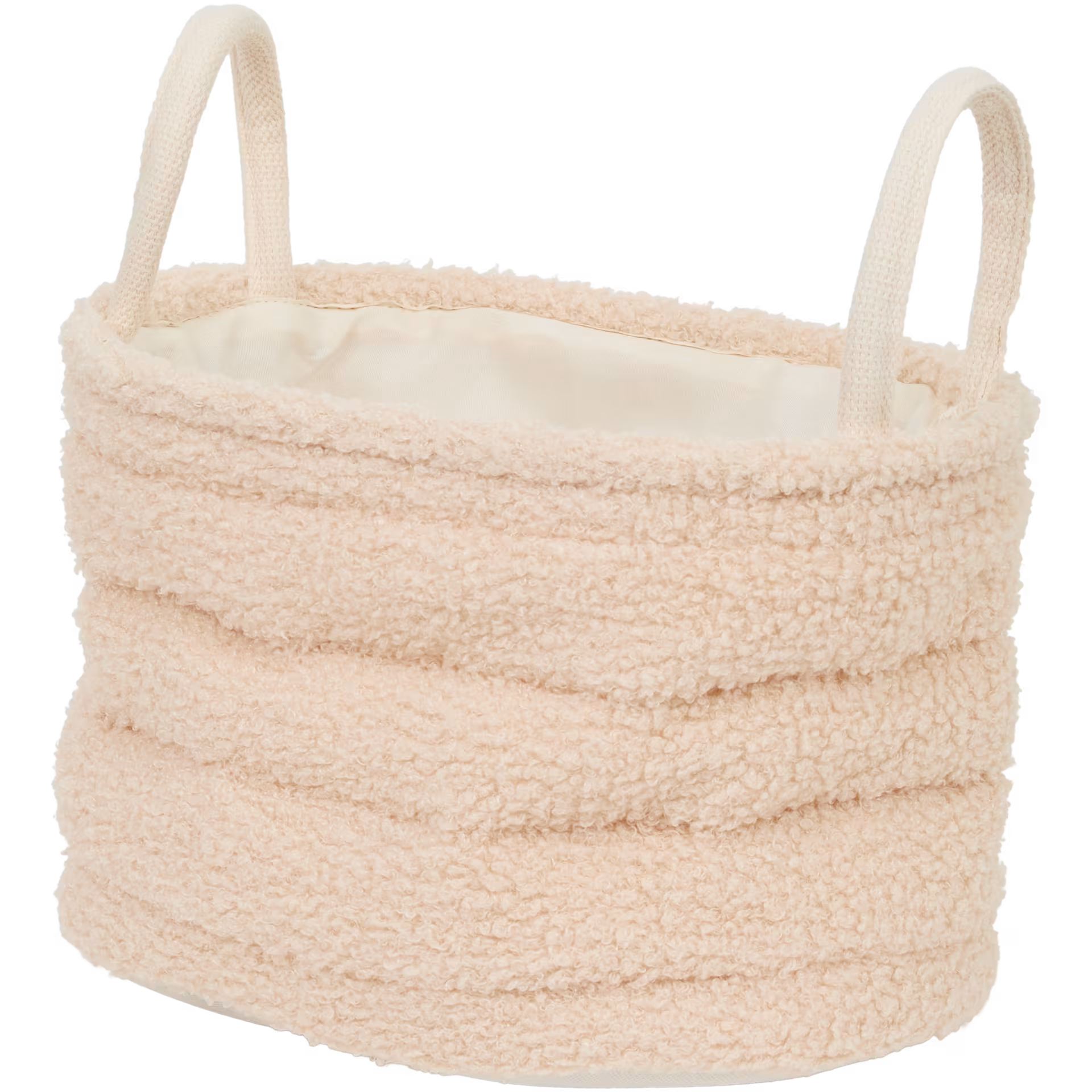 Panier de rangement en peluche 32x22x21 cm_1