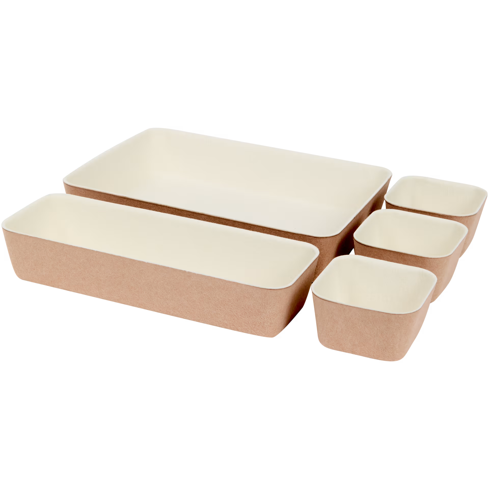 Bacs de rangement lot de 5 pièces_0