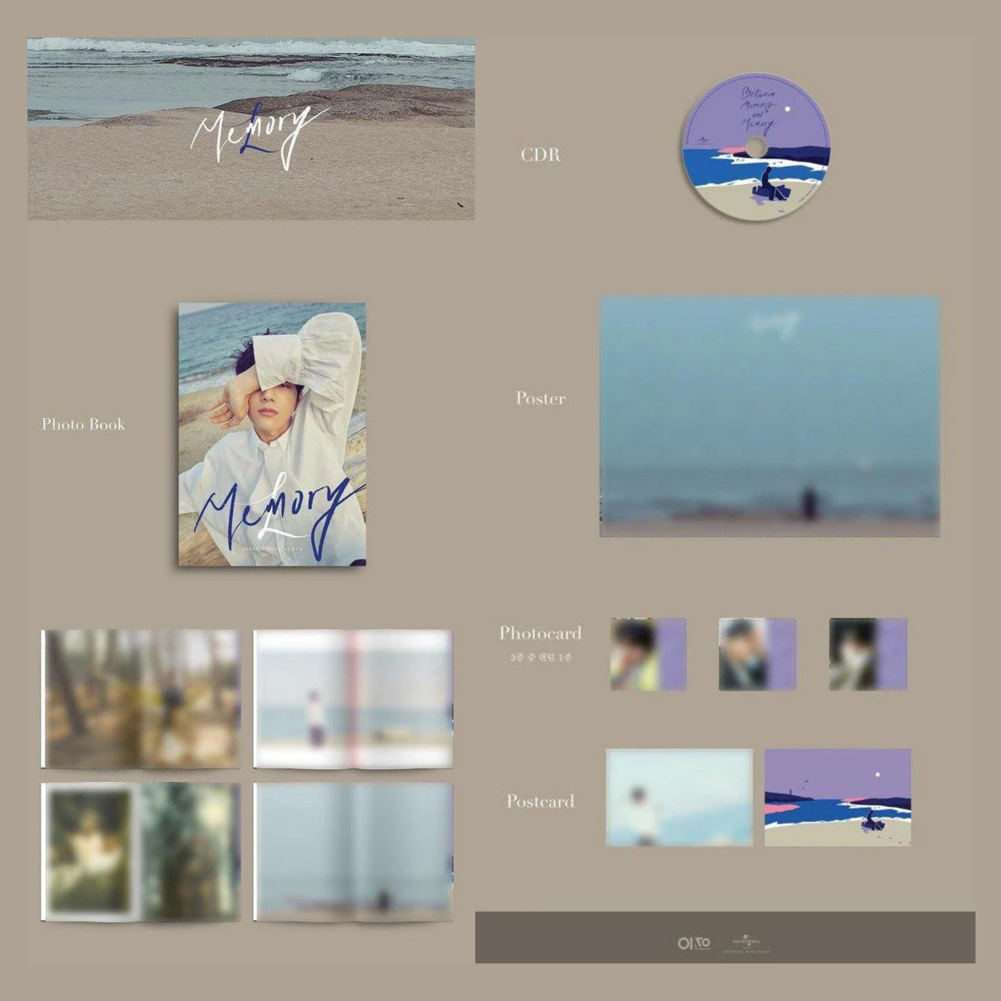 INFINITE : L (KIM MYUNG SOO) - 1ST Single ALBUM ’Memory’_1