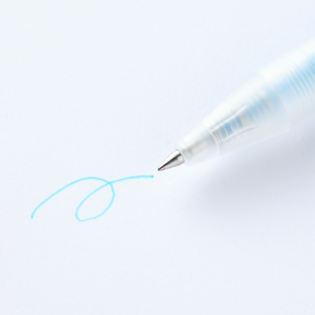 MUJI Smooth Gel Ink Ballpoint Pen Knock Type 0.5mm_6