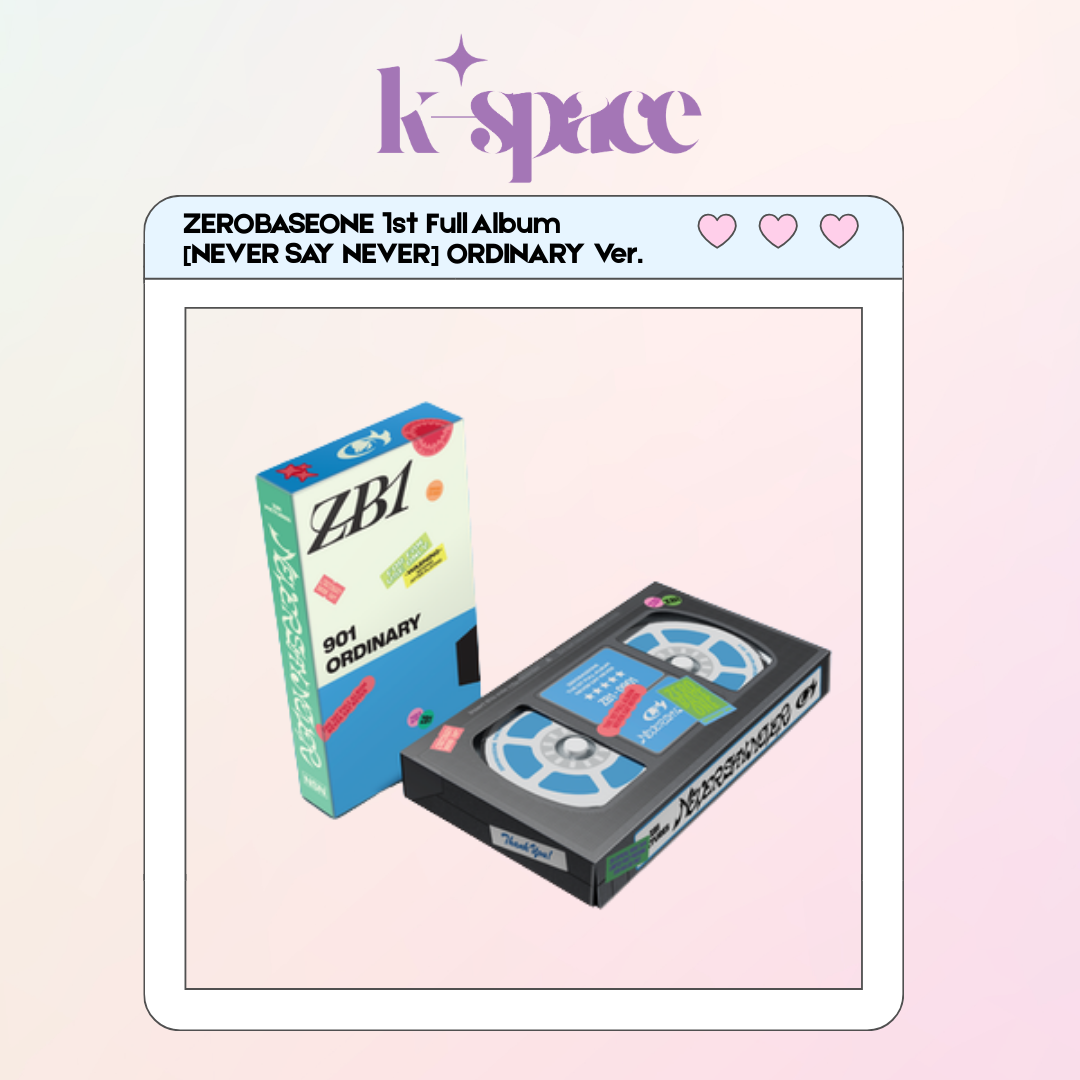 ZEROBASEONE 1st Full Album [NEVER SAY NEVER] ORDINARY Ver._0