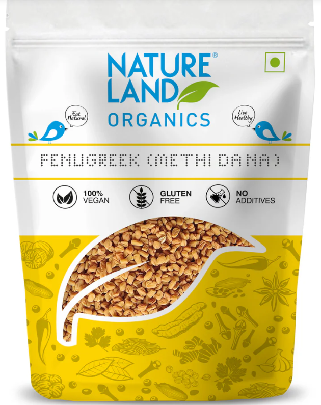 Nature Land Organic Fenugreek 150g_0