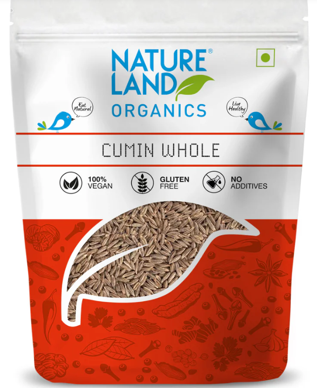 Nature Land Organic Cumin Whole 100g_0
