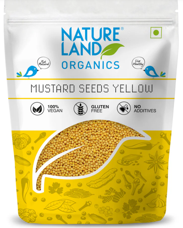 Nature Land Organic Mustard Yellow 150g_0