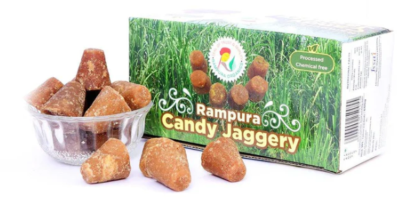 Rampura Organics Candy Jaggery 600g_0