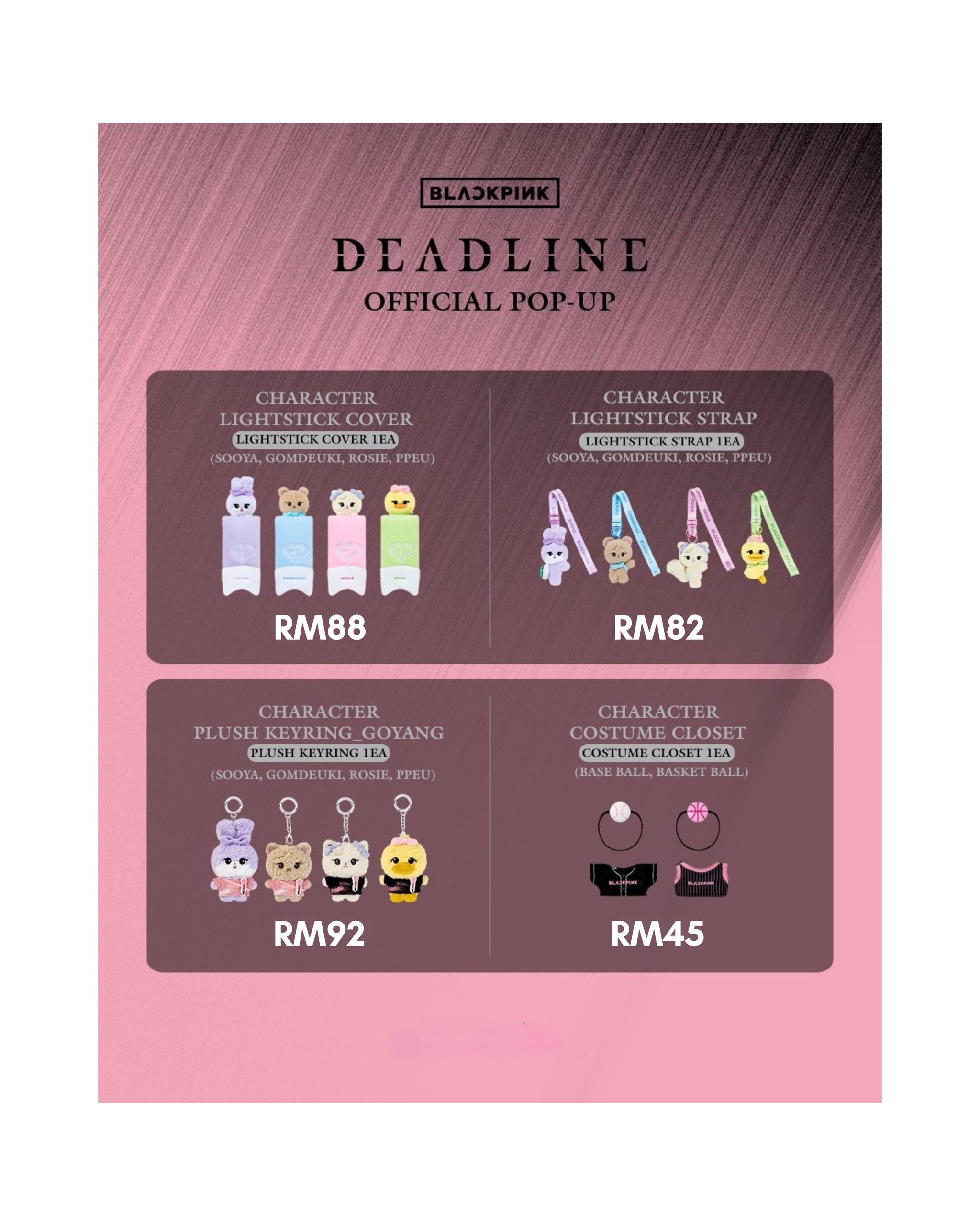Blackpink Deadline Official Merch_2