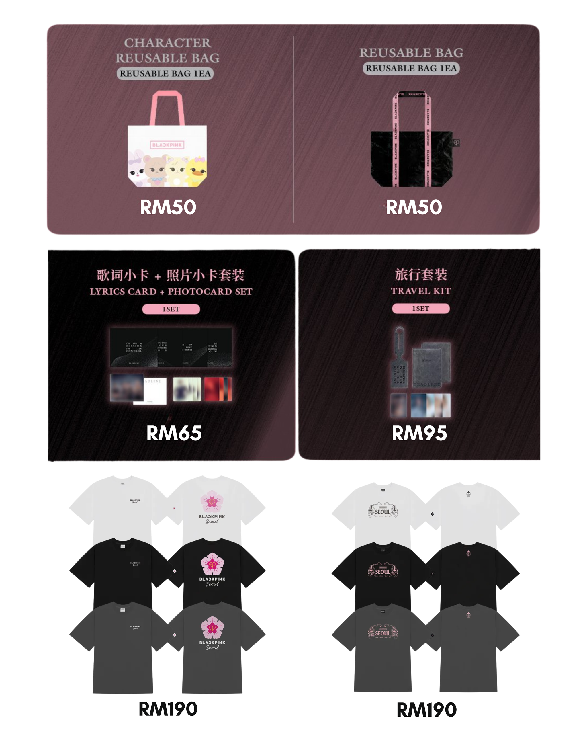 Blackpink Deadline Official Merch_6