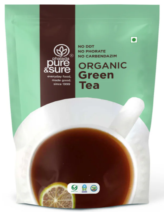 Pure & Sure Organic Green Tea 250g_0