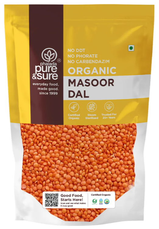 Pure & Sure Masoor Dal 500g_0